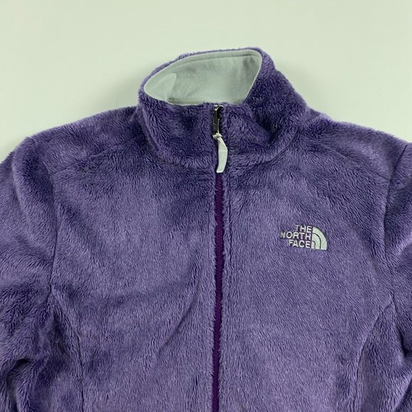 The North Face Full Zip Fleece Jacket Womens Medium Purple - Picture 2 of 10